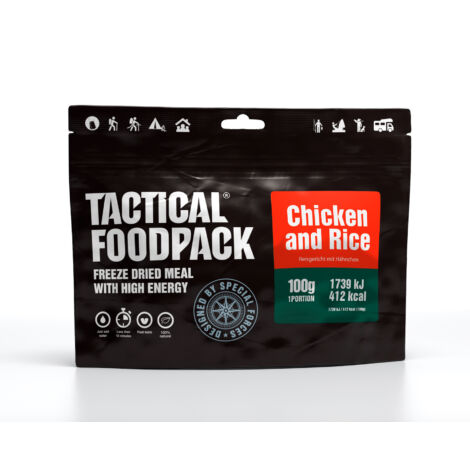 Tactical Foodpack Csirkehús rizzsel 100g