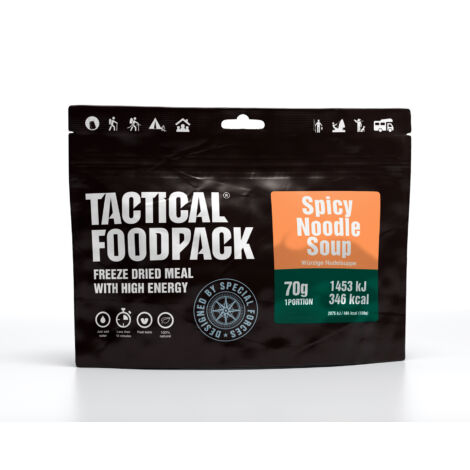 Tactical Foodpack Fűszeres tésztaleves 70g