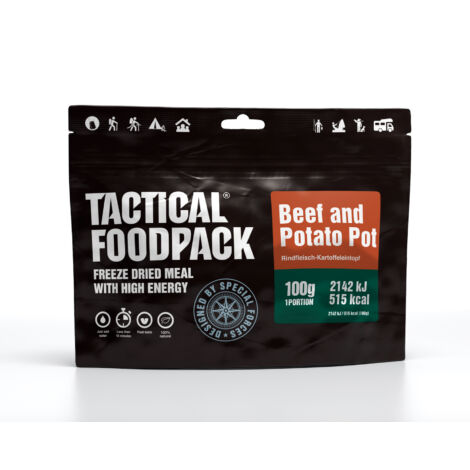 Tactical Foodpack Marhahúsos és krumplis ragu 110g