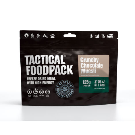 Tactical Foodpack Ropogós csokis müzli 125g