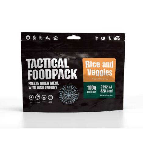 Tactical Foodpack Zöldséges rizs 100g